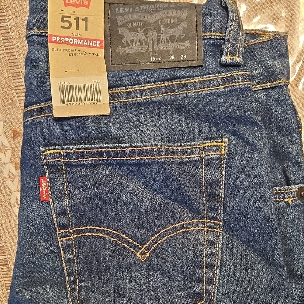Levi's Blue Slim Fit Jeans Classic Style